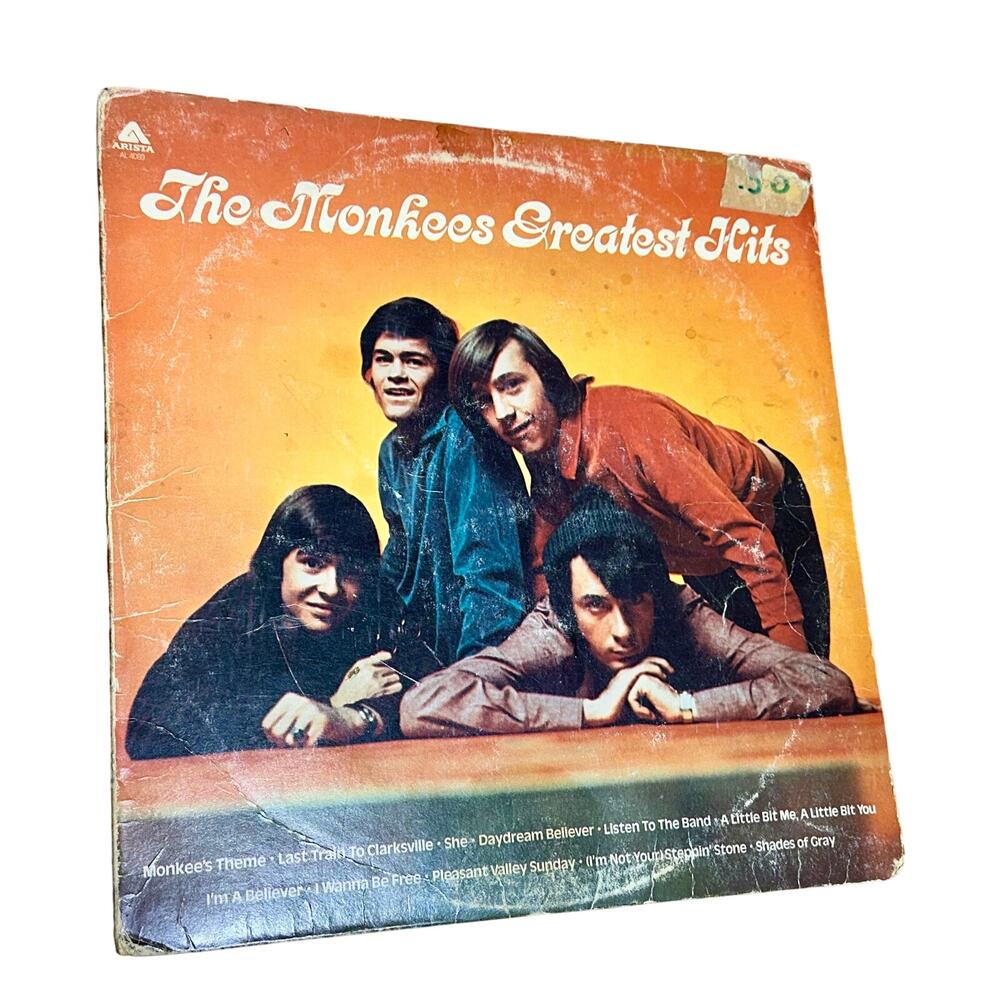The monkees greatest hits 1972 Vintage Vinyl Record